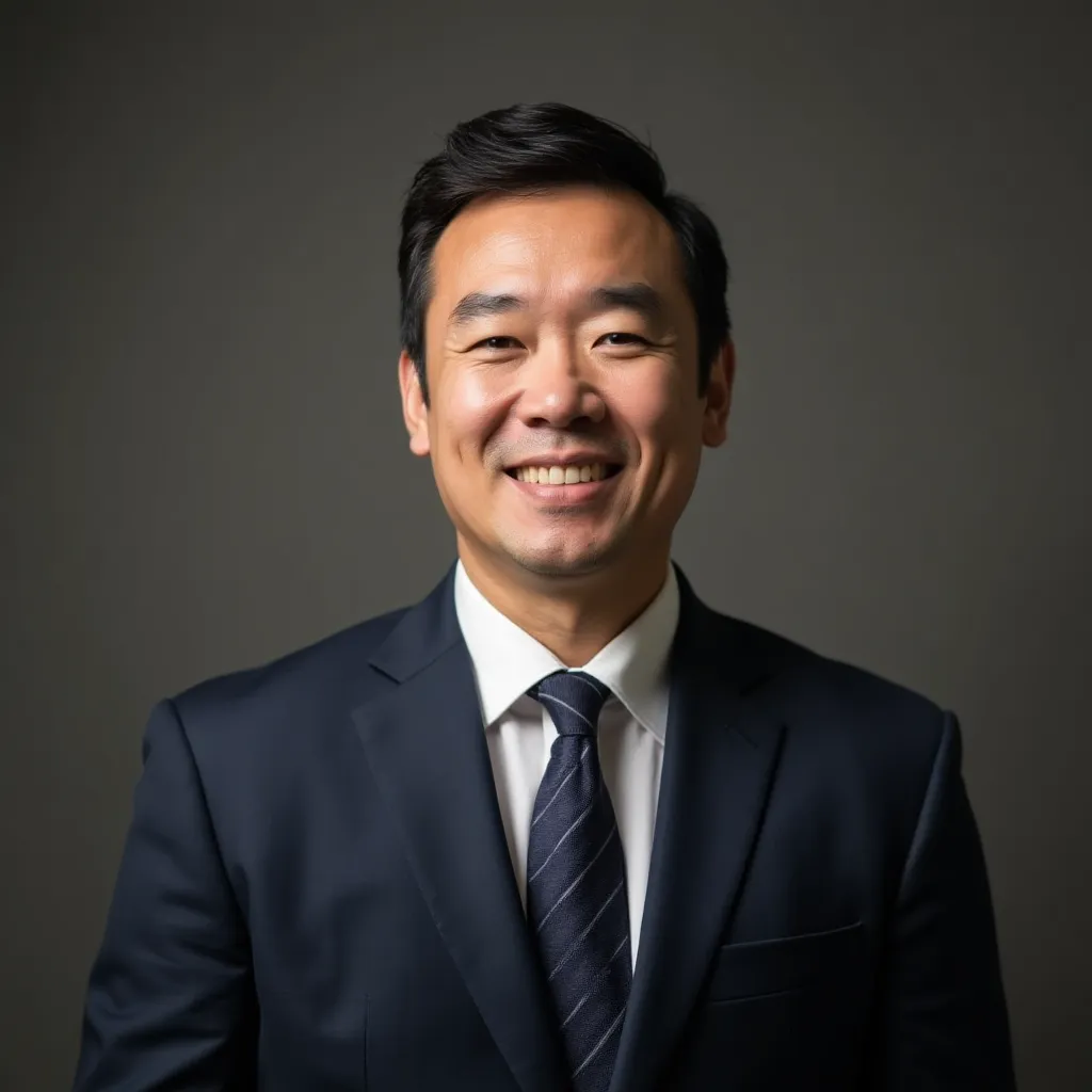 Example of suitable attire for a LinkedIn photo