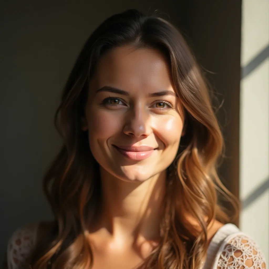 Realistic AI-generated professional portrait with ProPhoto