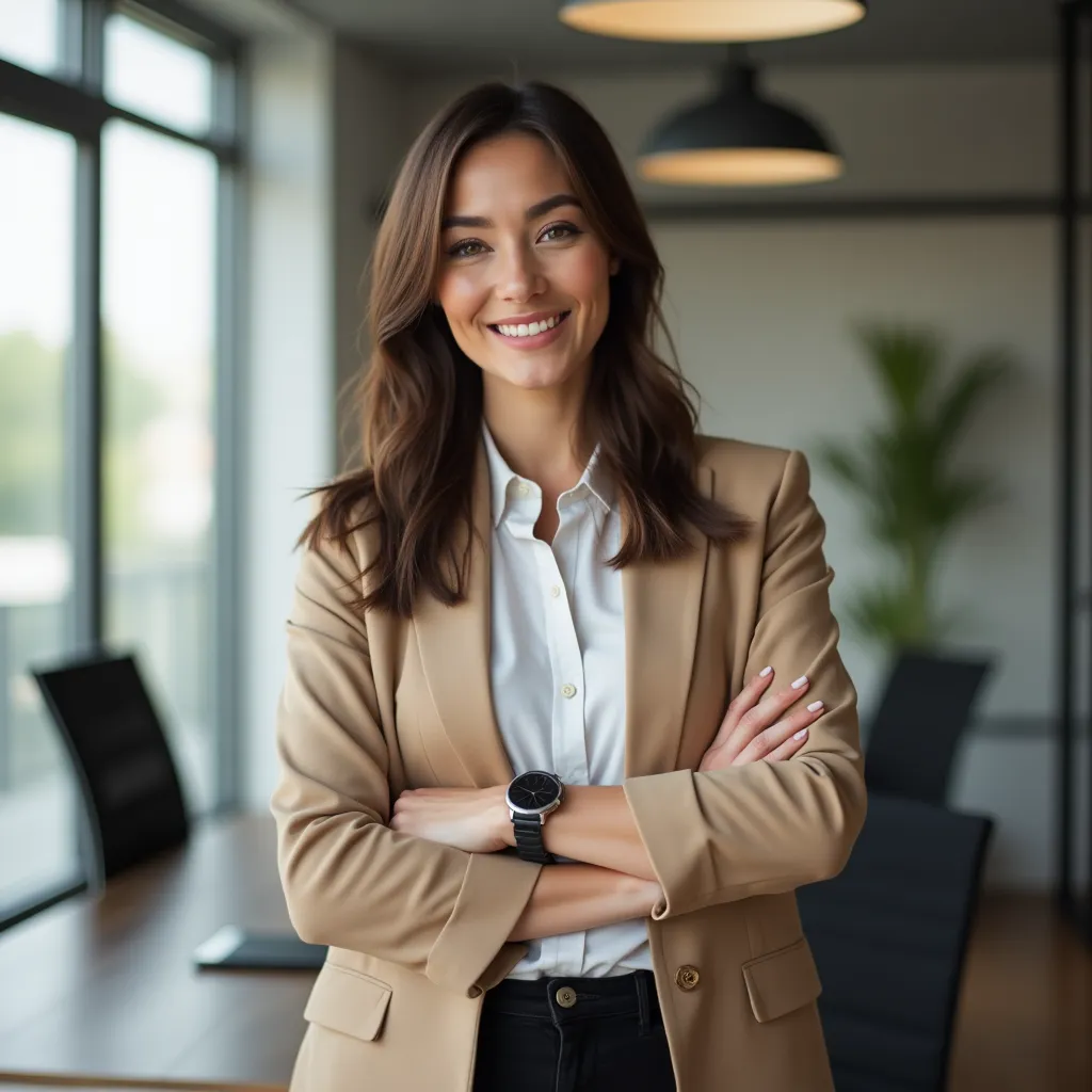 Example of suitable attire for a LinkedIn photo