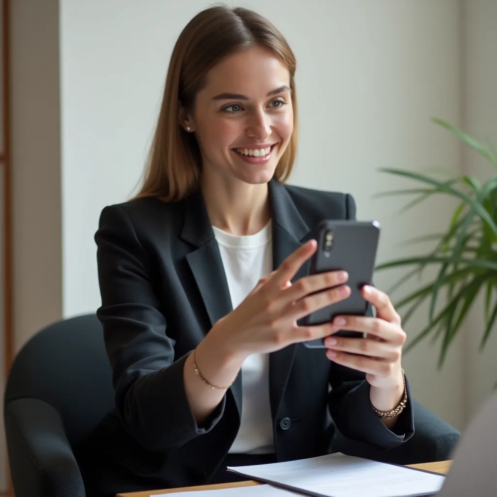 Before/After of a professionally retouched resume photo