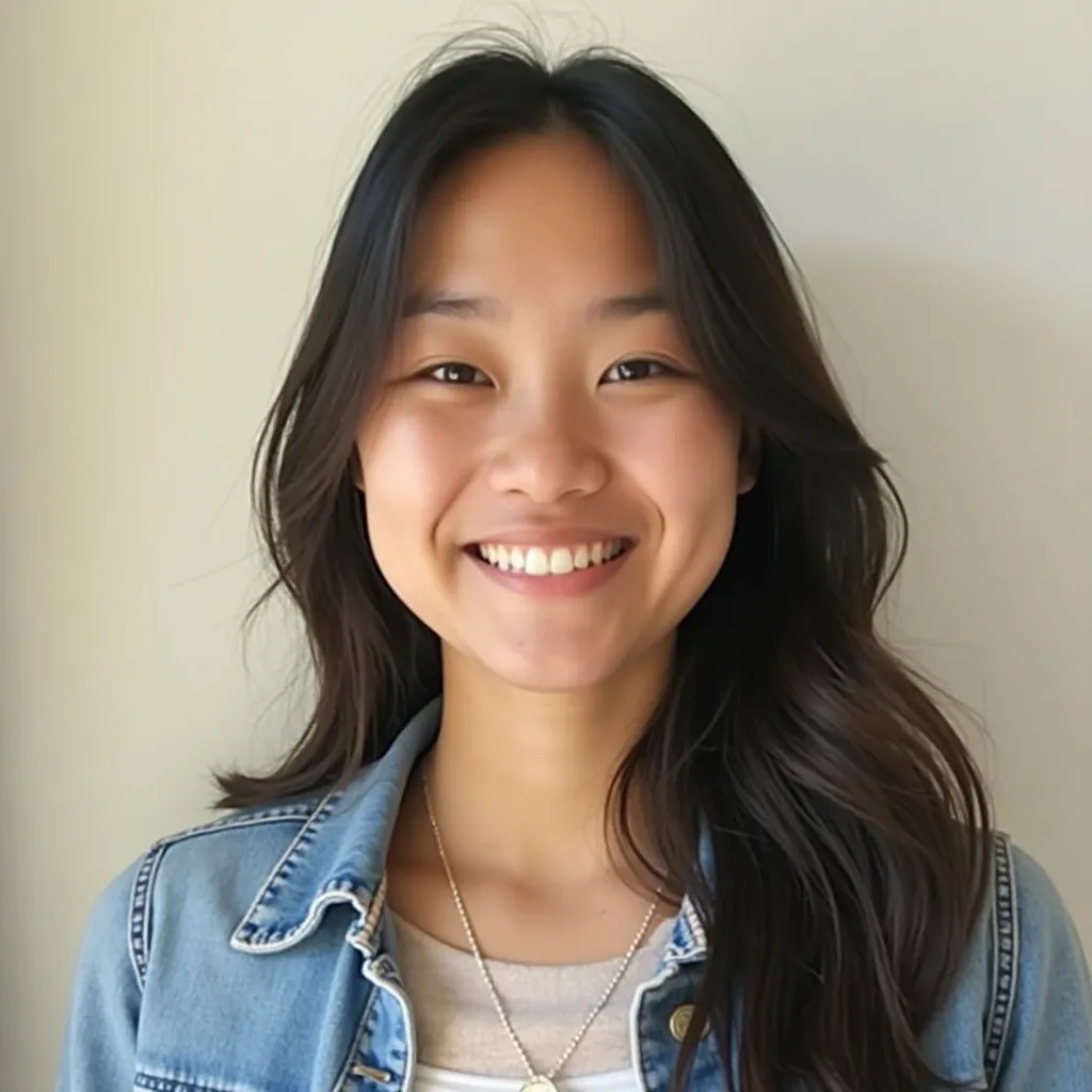 Example of a natural professional portrait on a neutral background