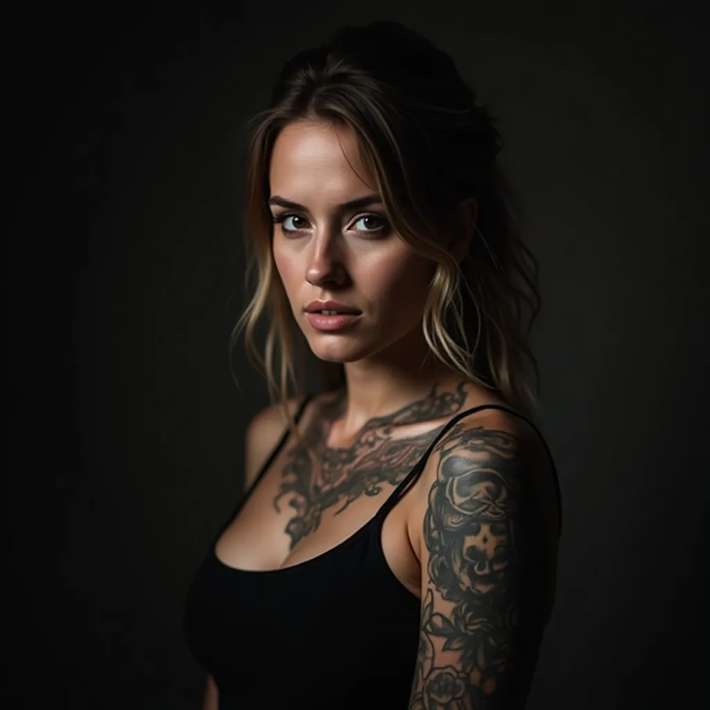 Realistic AI-generated professional portrait with ProPhoto