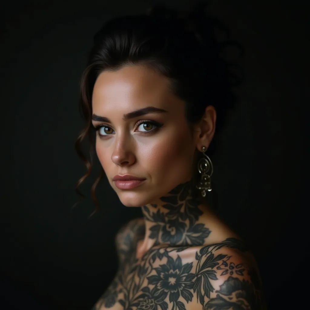 Example of a natural professional portrait on a neutral background