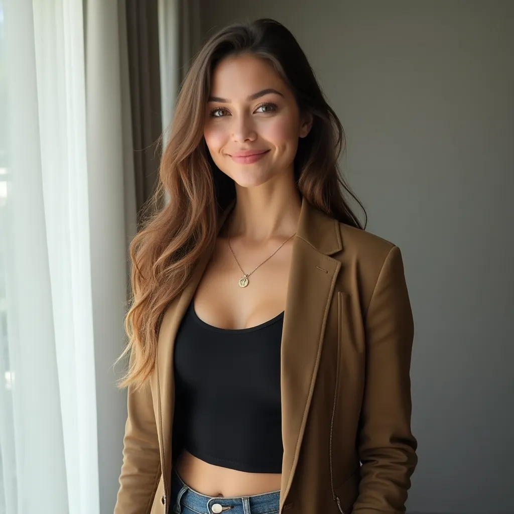 Realistic professional portrait generated by AI with ProPhoto