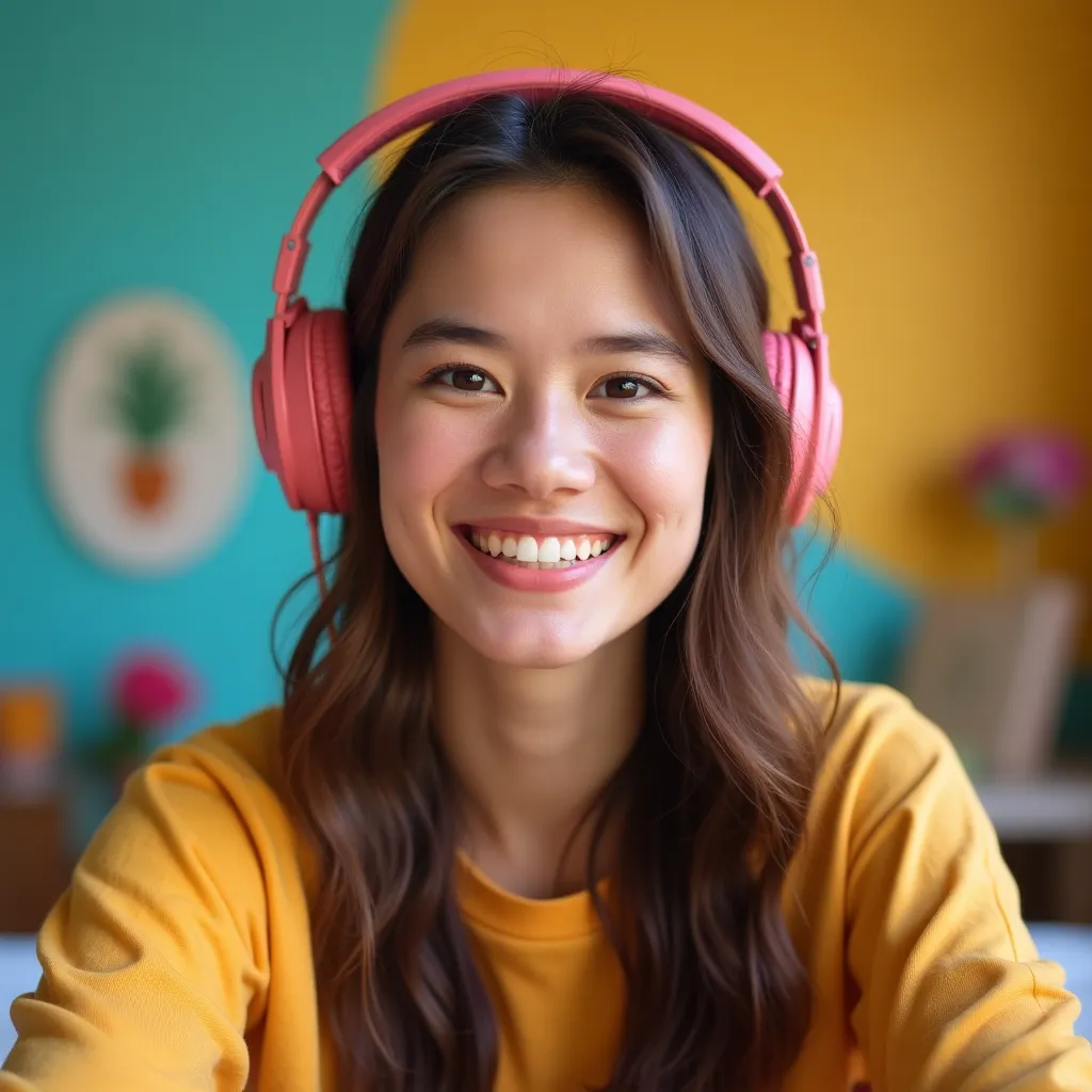 Example of a natural professional portrait on a neutral background