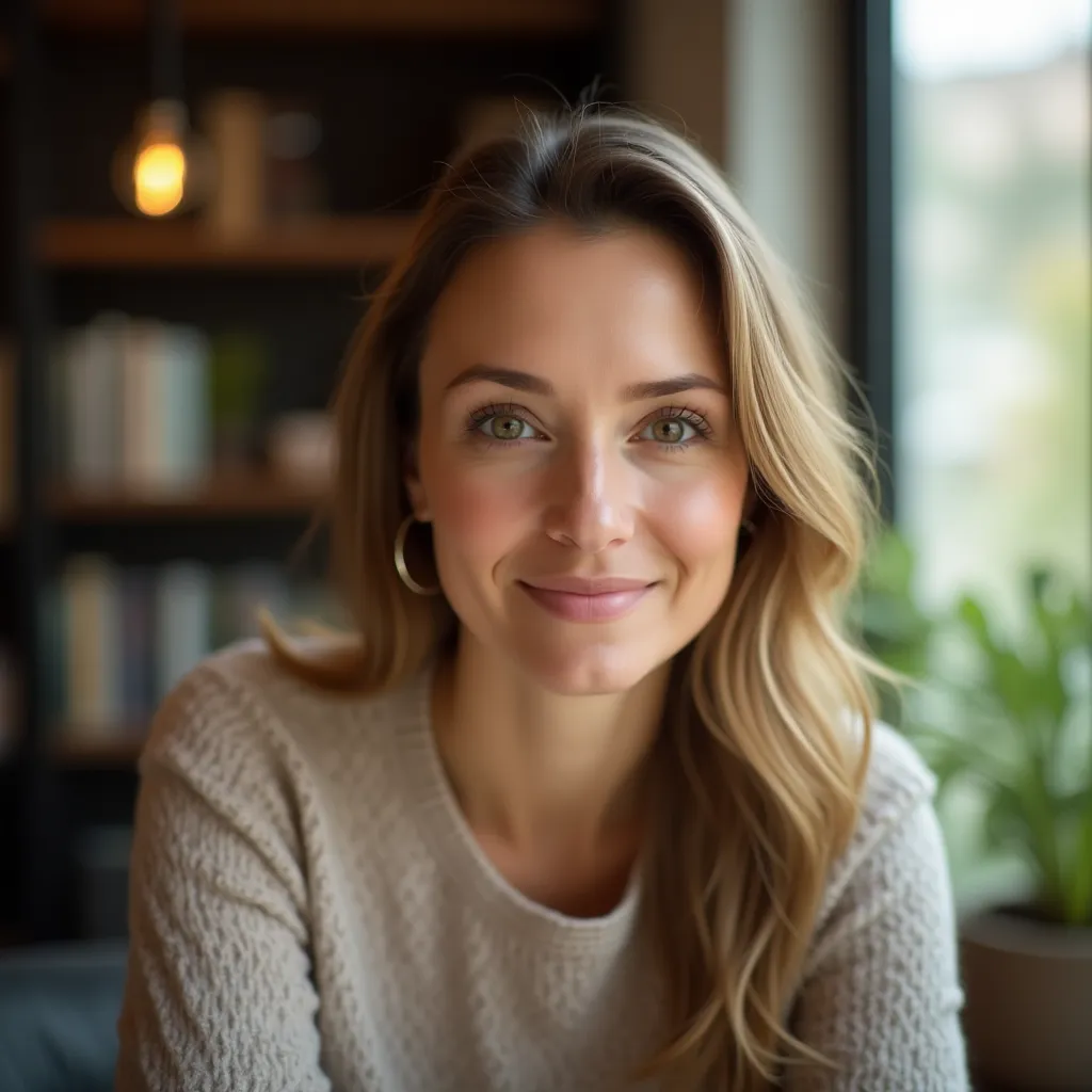 Professional photographer capturing a psychologist's portrait